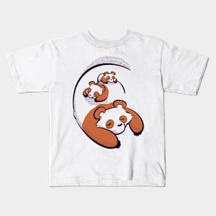 The Pandas Are Sleeping Kids T-Shirt